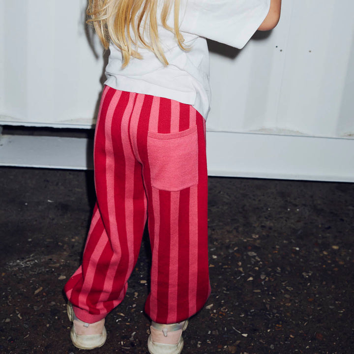 KNIT jacquard pants