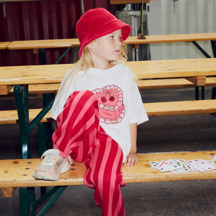 KNIT jacquard pants