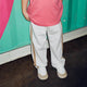 SWEAT stripe baggy pants