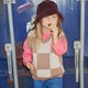KNIT check vest
