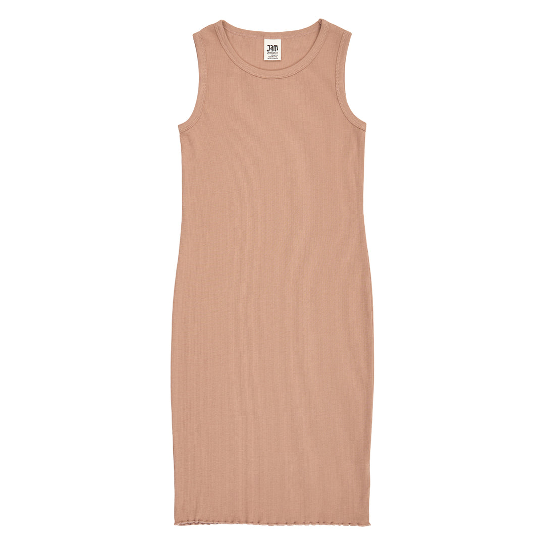 JAM rib sleeveless dress