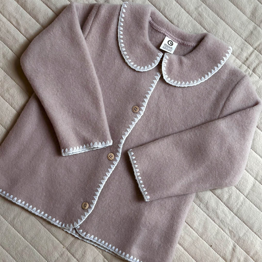 WOOL fleece jacket