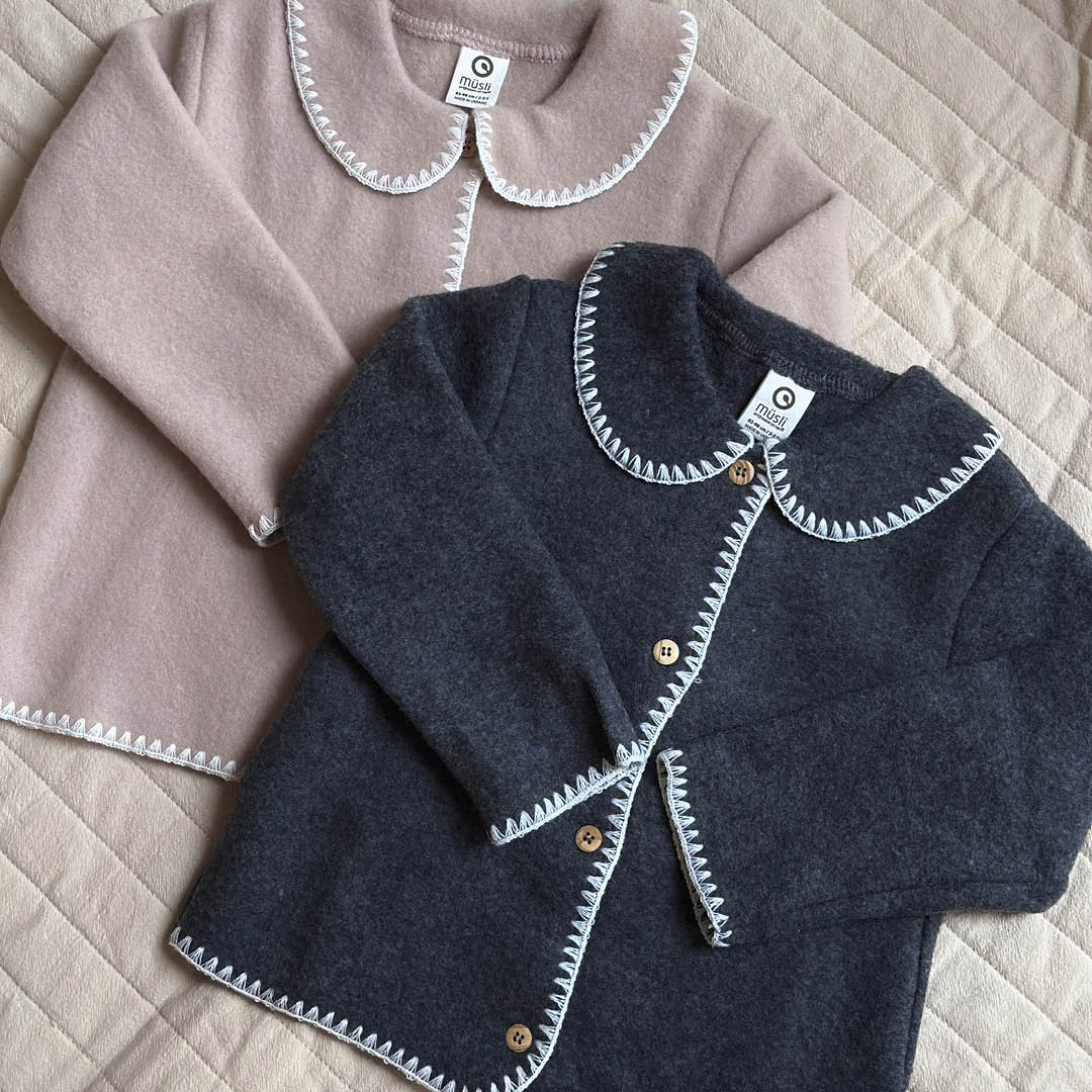 WOOL fleece jacket