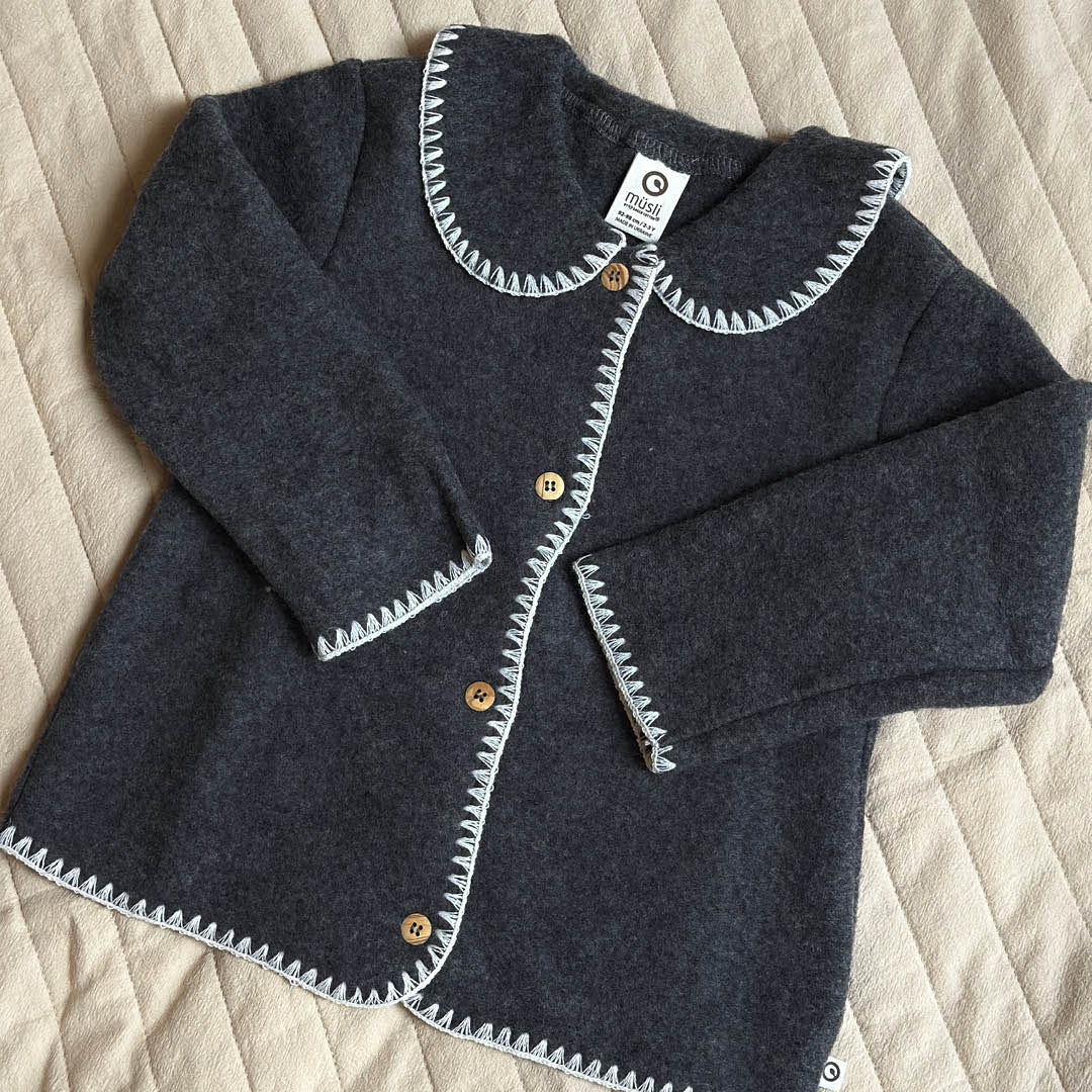 WOOL fleece jacket