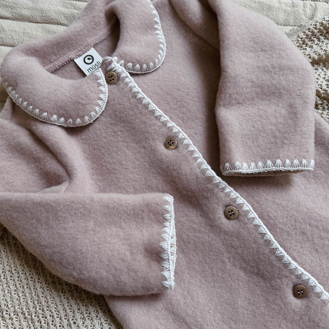 WOOL fleece suit