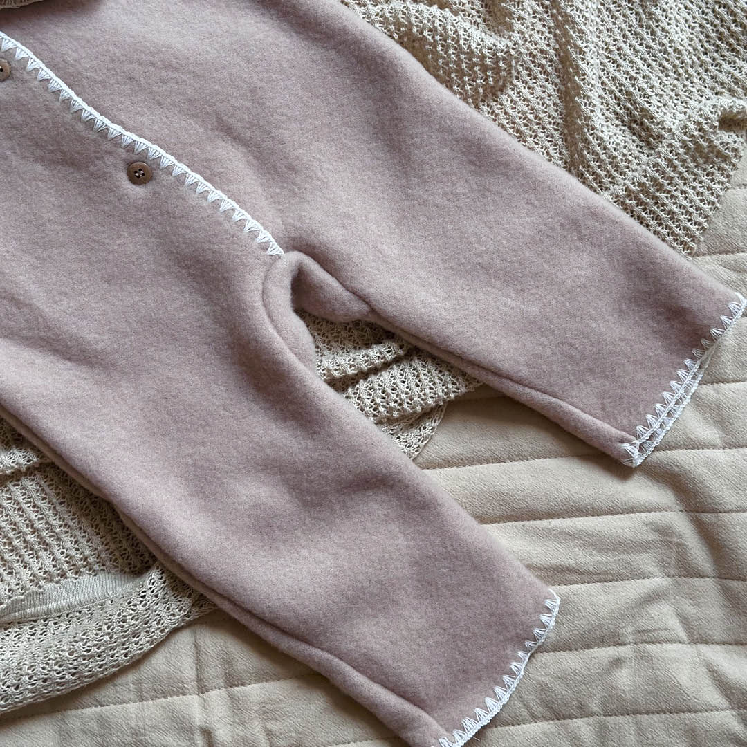 WOOL fleece suit