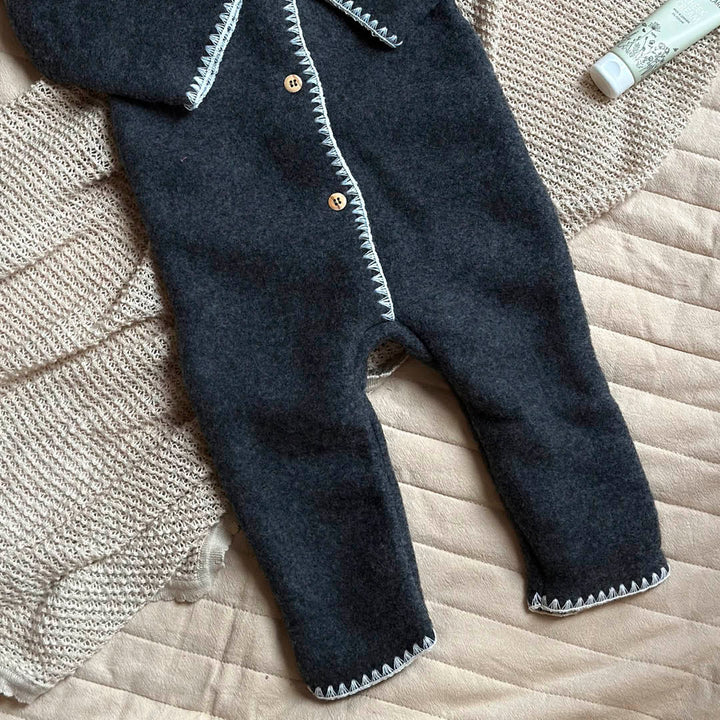 WOOL fleece suit