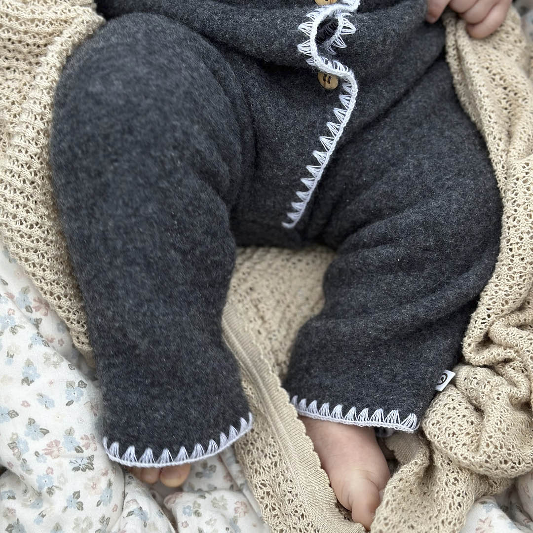 WOOL fleece suit