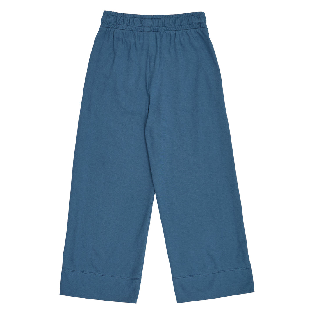 SINGLE JERSEY wide leg pants