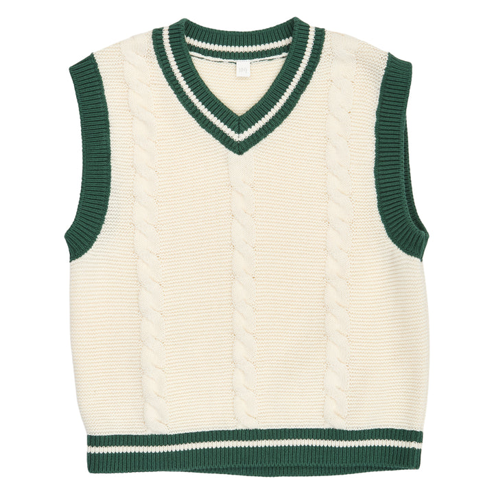 KNIT cable vest