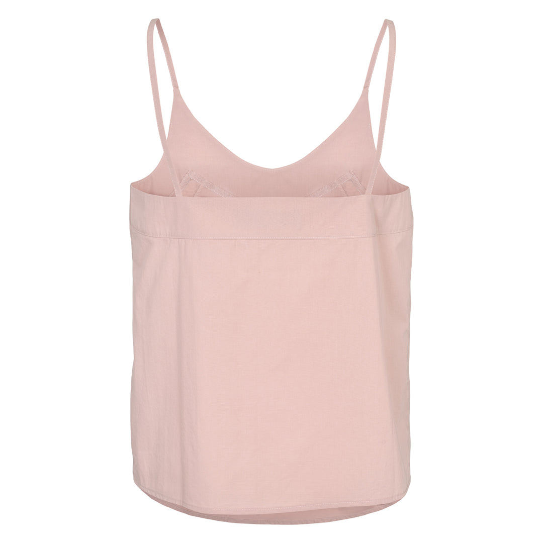 POPLIN strap top