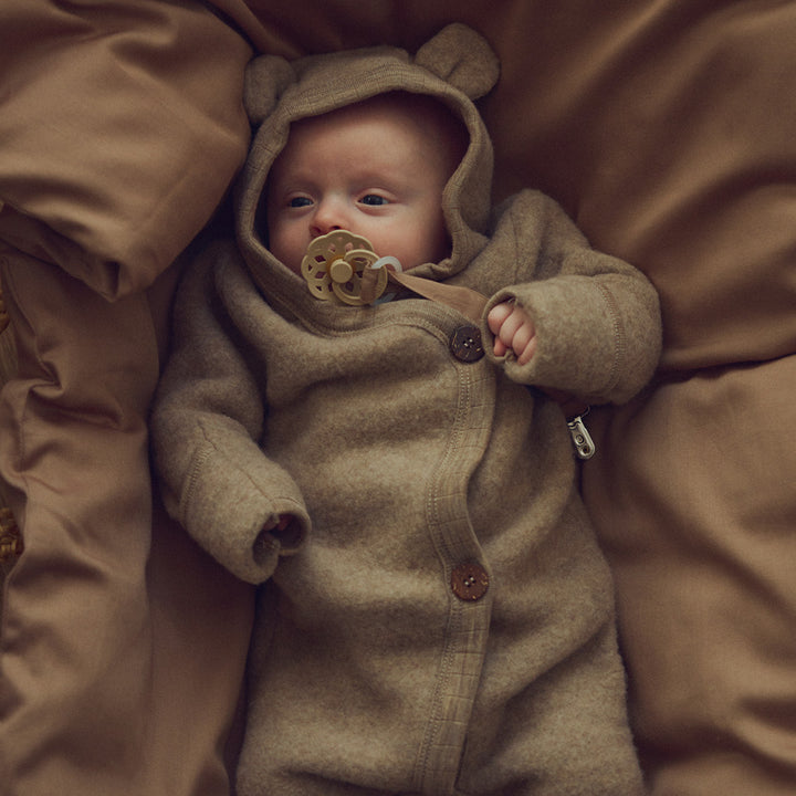 WOOLLY suit in merino wool fleece