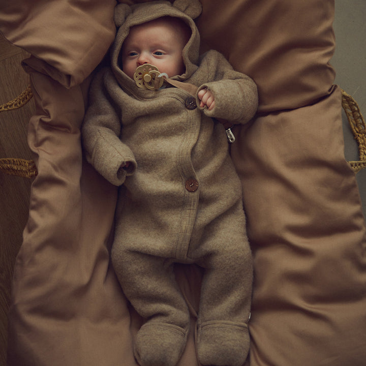 WOOLLY suit in merino wool fleece