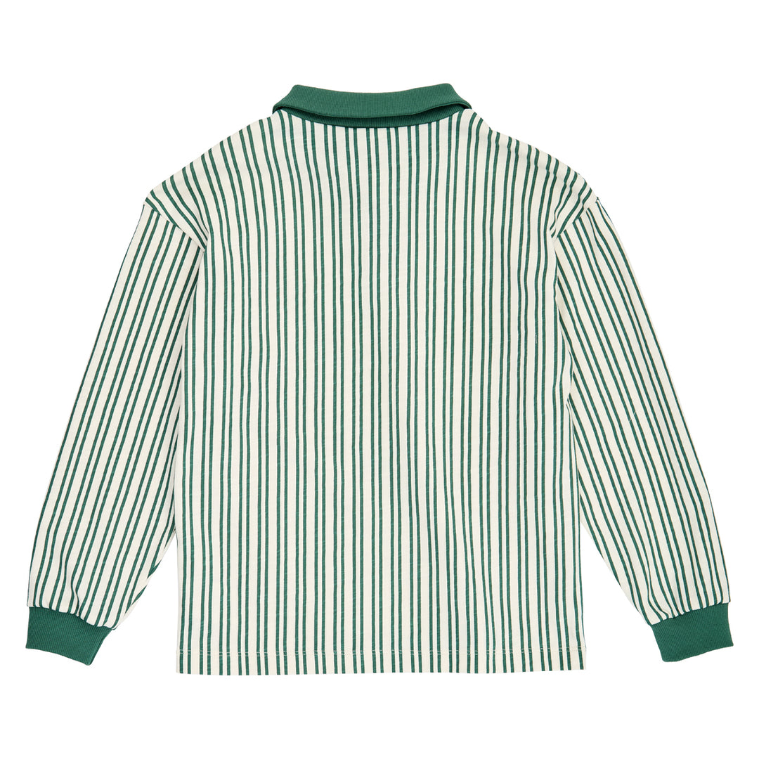 STRIPE polo T-shirt