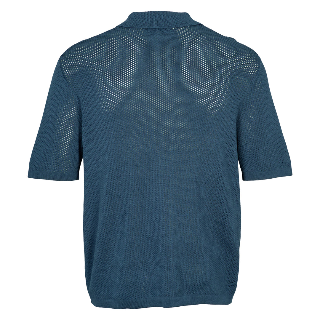 MEN'S knit club polo