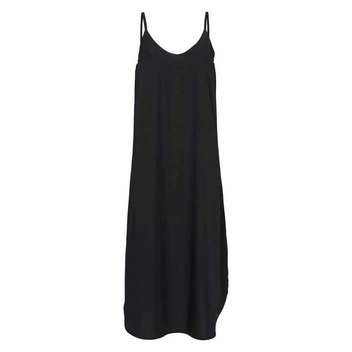 POPLIN strap dress