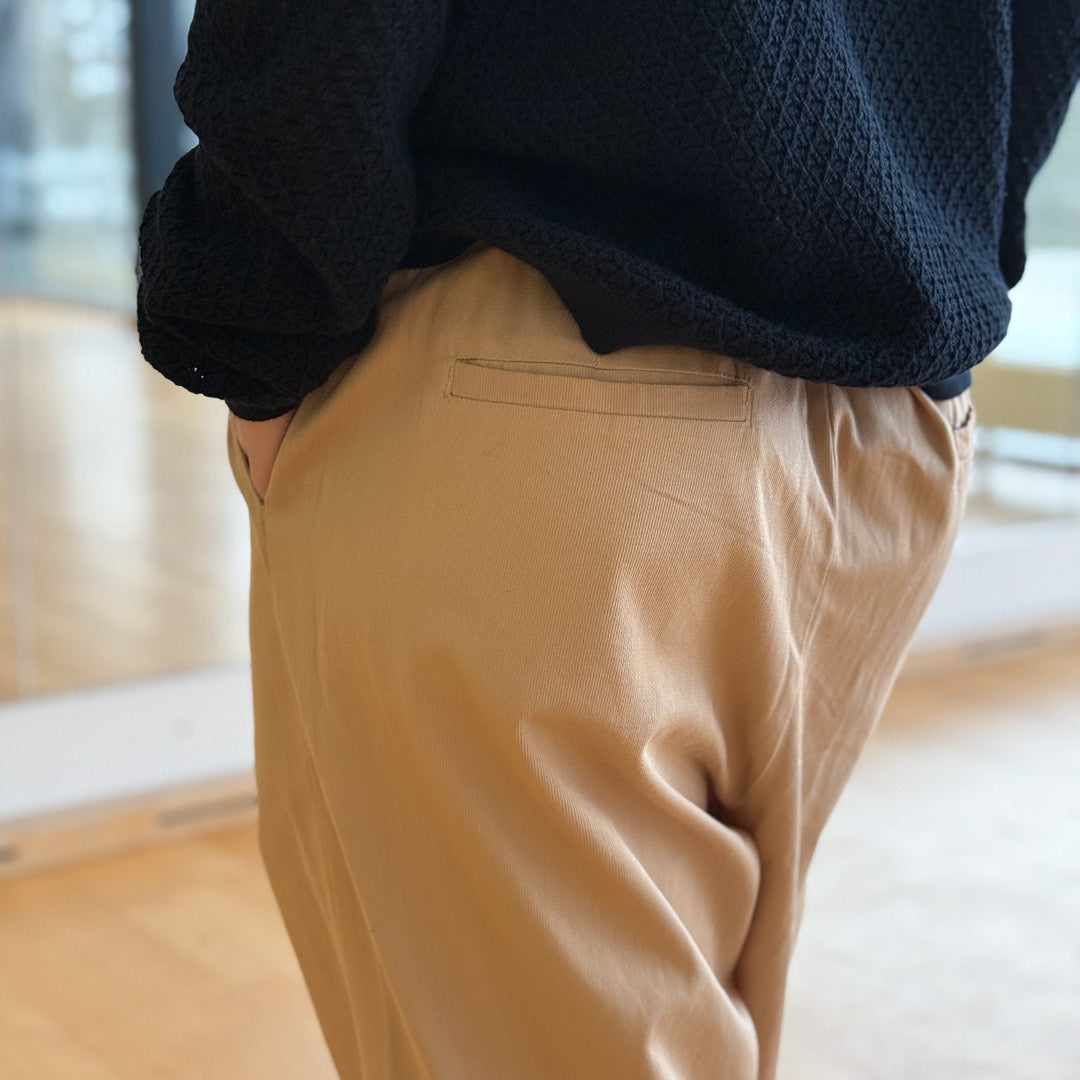 TWILL barrel pants