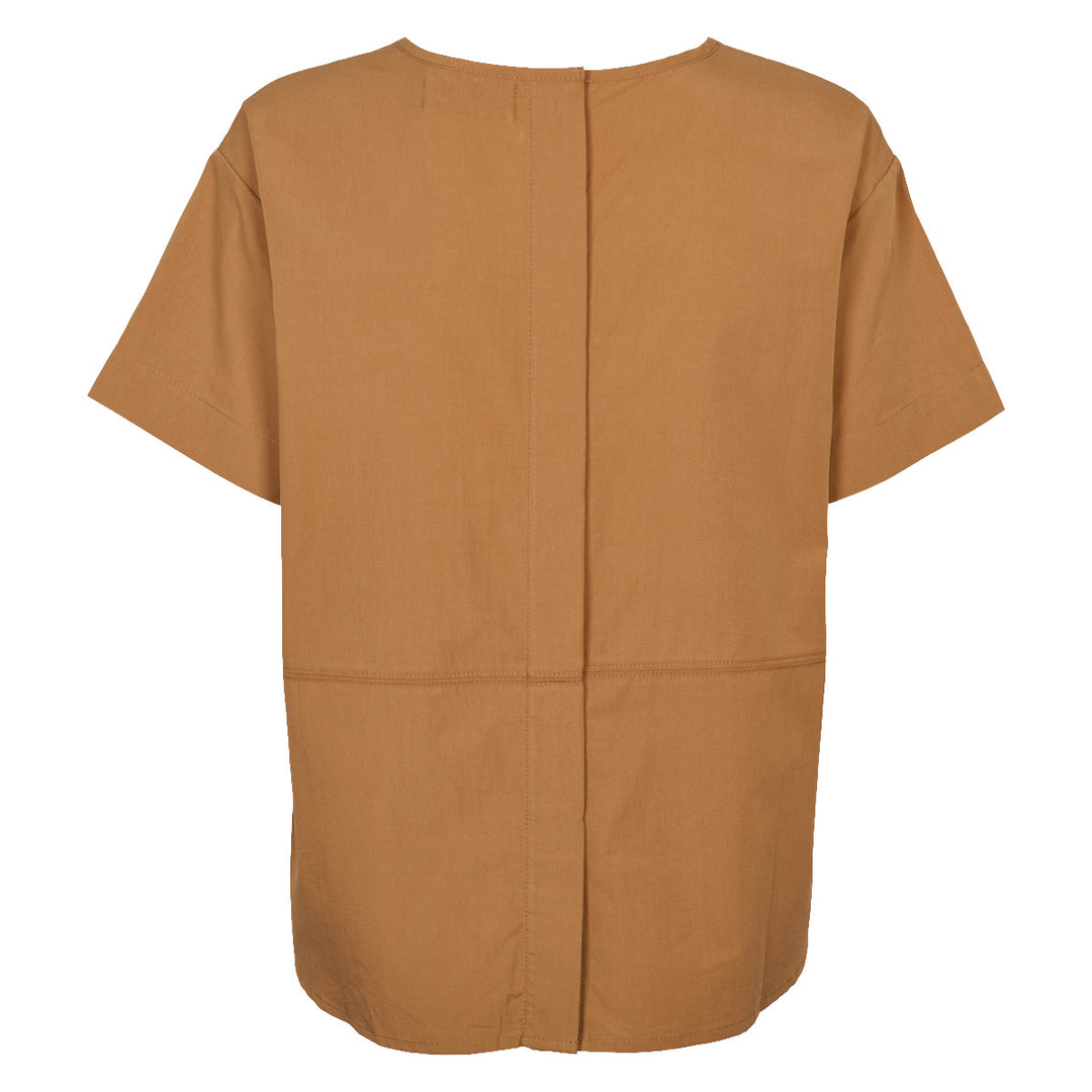 POPLIN shirt top BOX-FIT