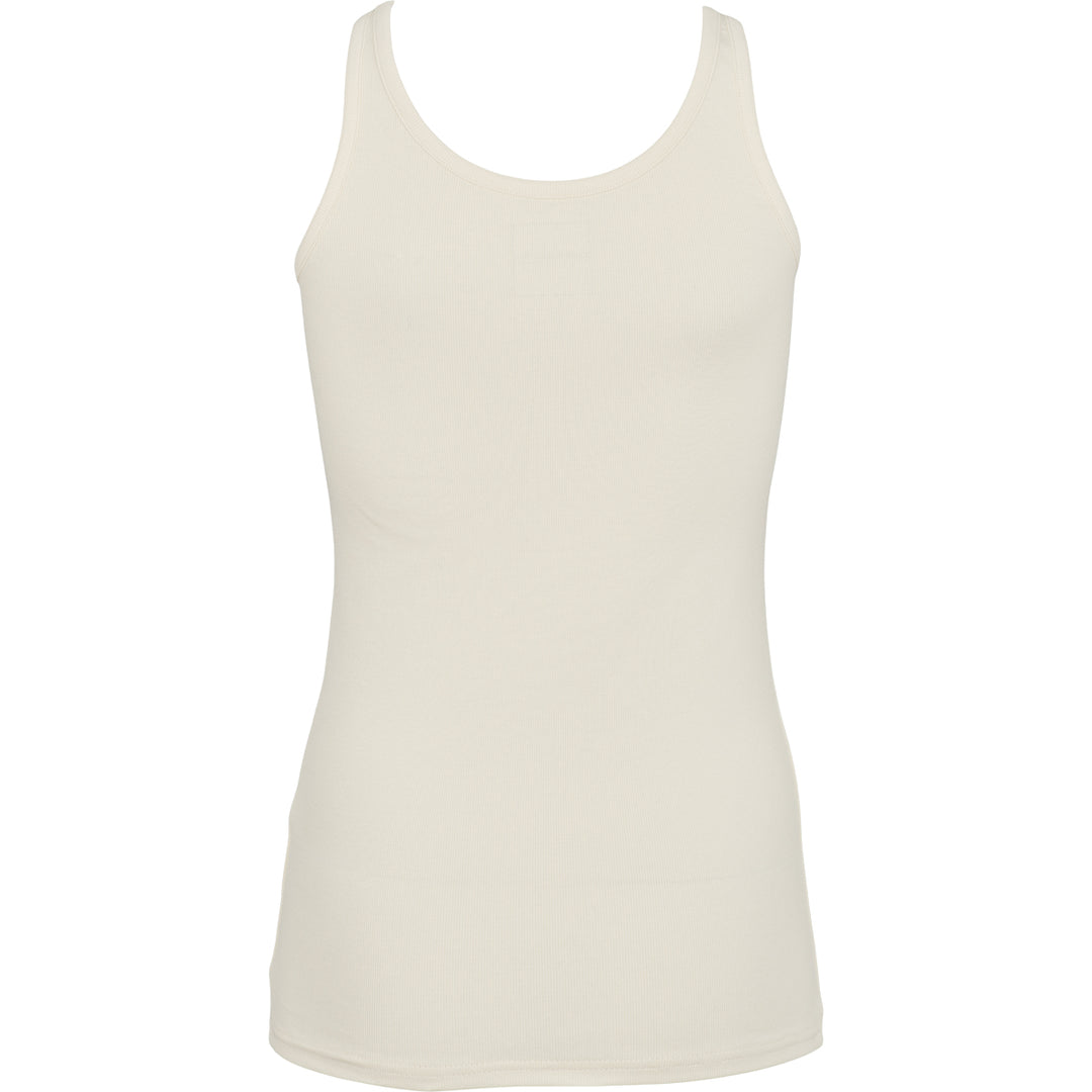 CALM RIB sleeveless top