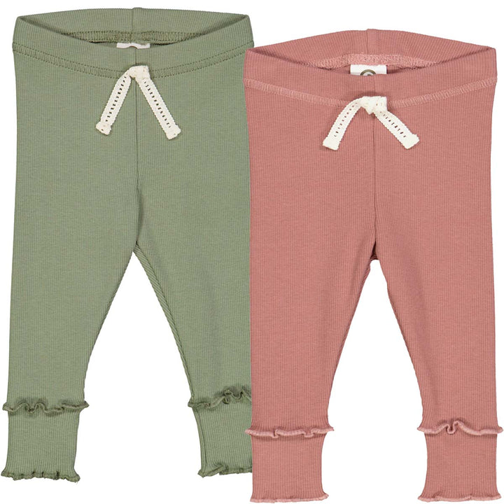 COZY ME RIB leggings 2-pack