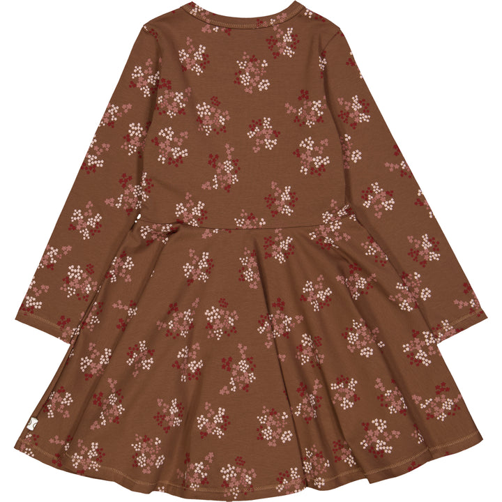 FLORA swing dress with print