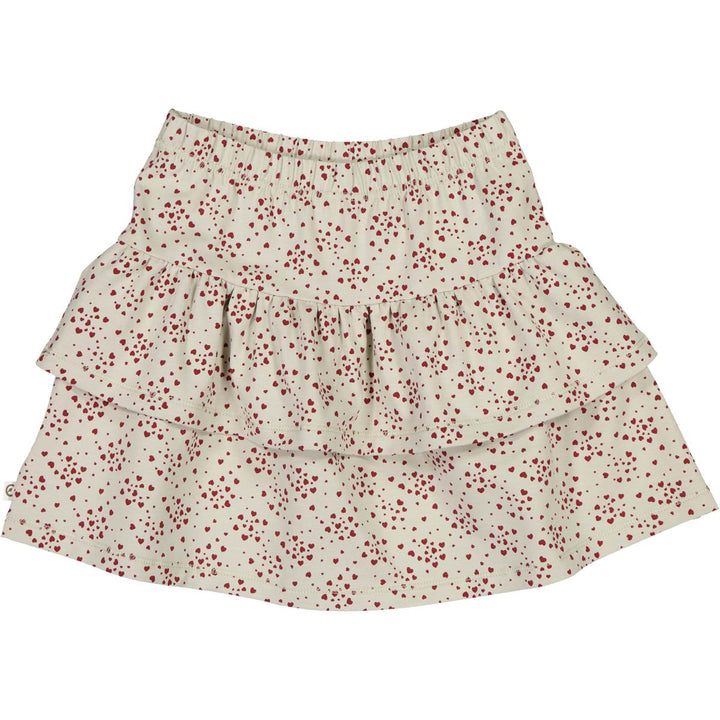 LOVE skirt with hearts