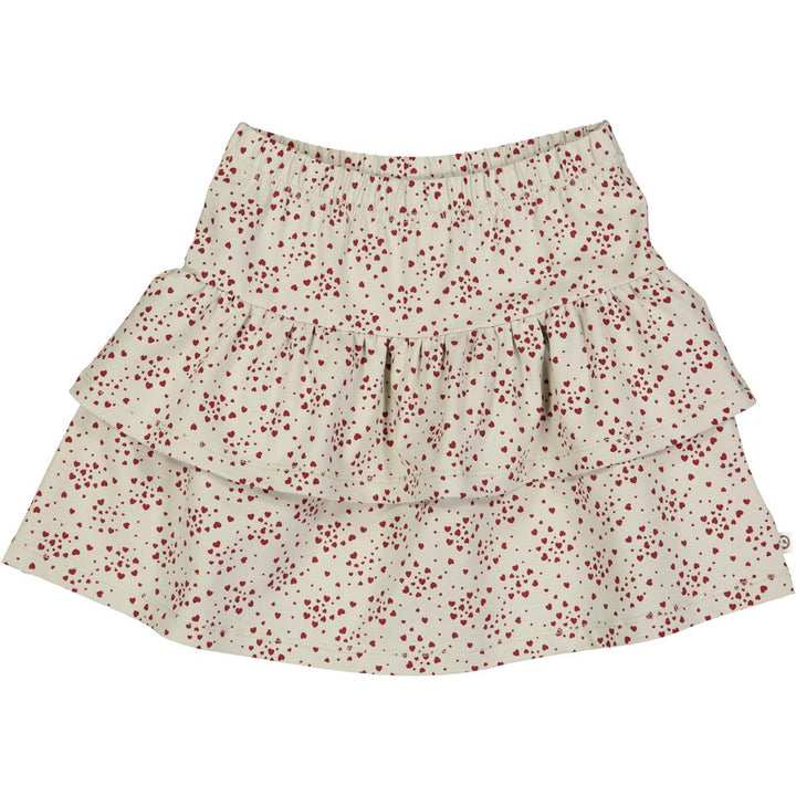 LOVE skirt with hearts