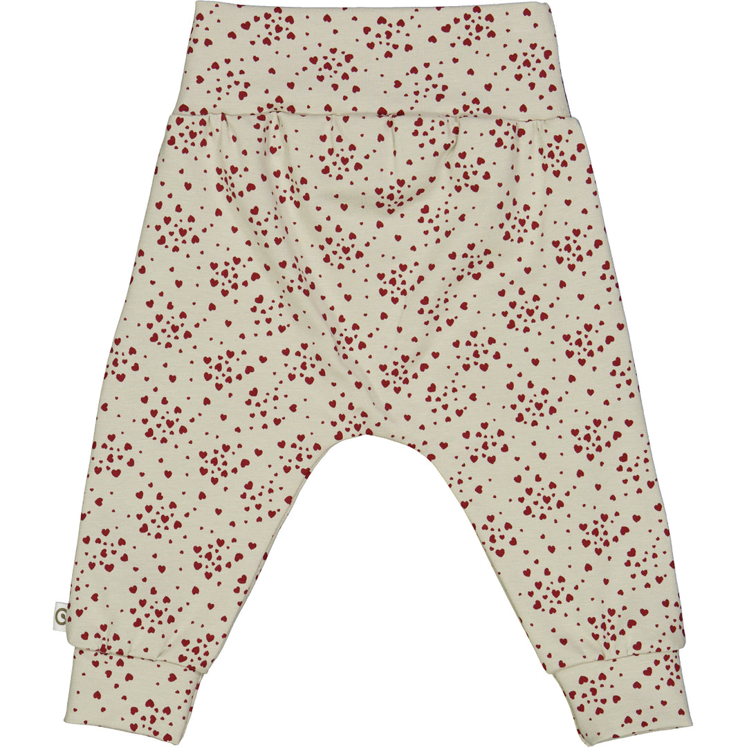 LOVE bow pants with hearts