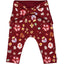 DAZZLE bow pants with floralprint