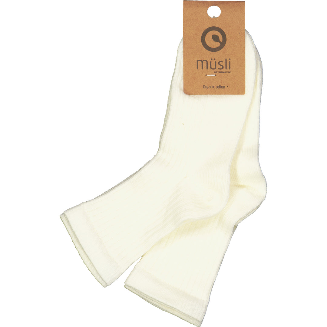 Rib socks 2-pack