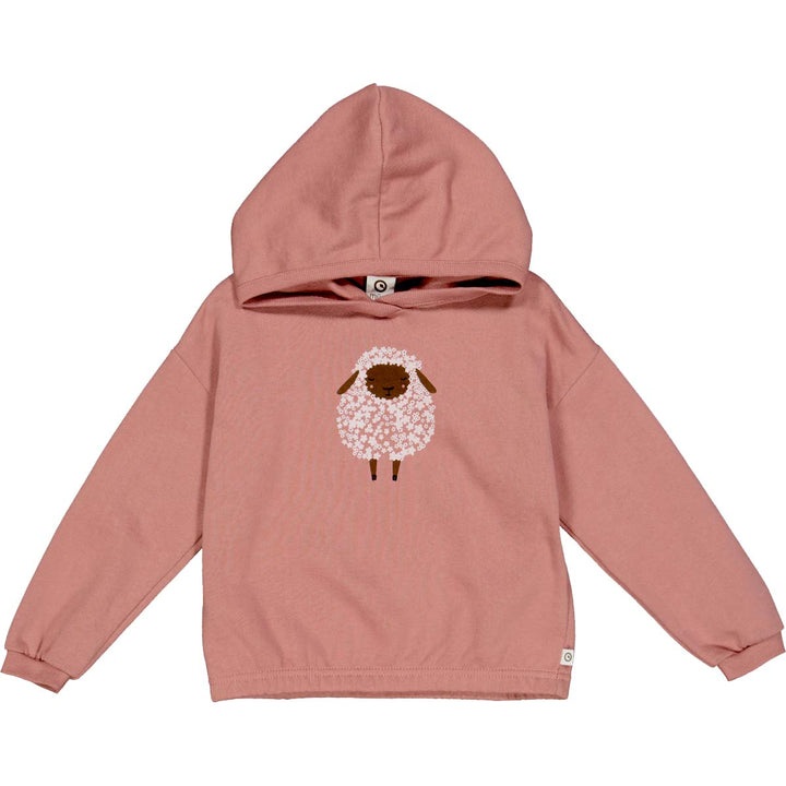 FLORA hoodie with a sheep