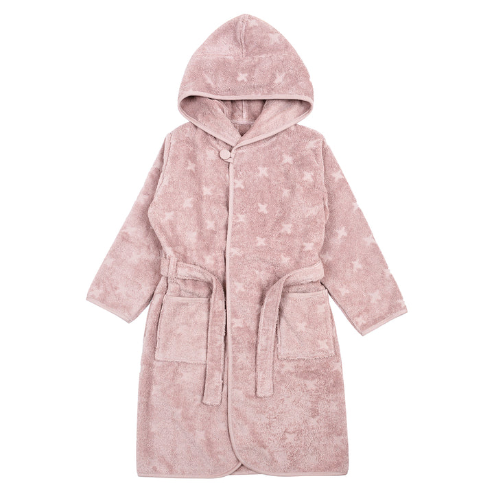 Bathrobe with hood size 116-140