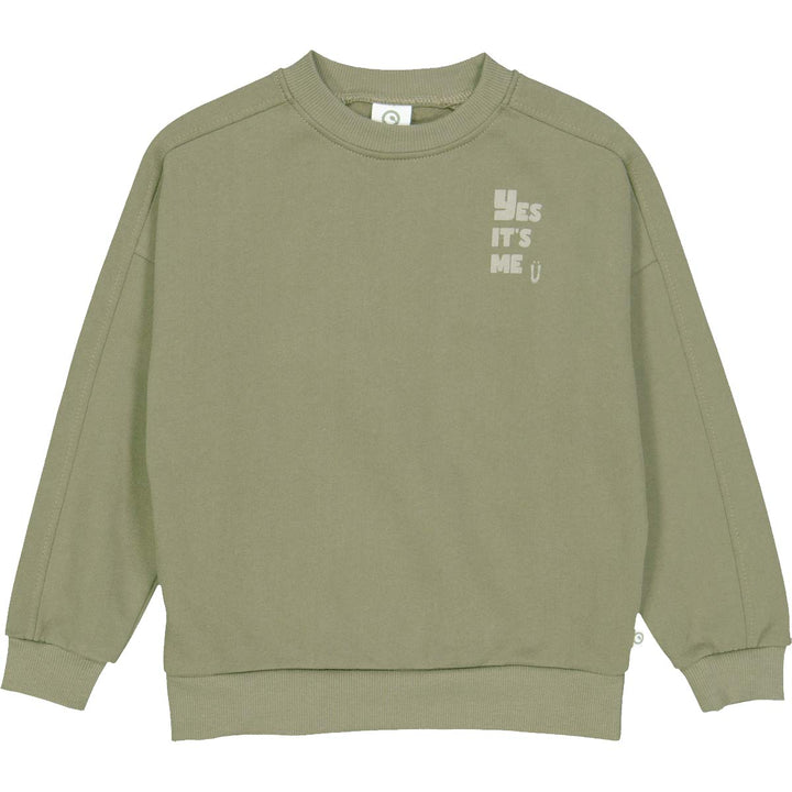 SWEAT shirt with text