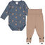 DEER body body and pants 2 piece set