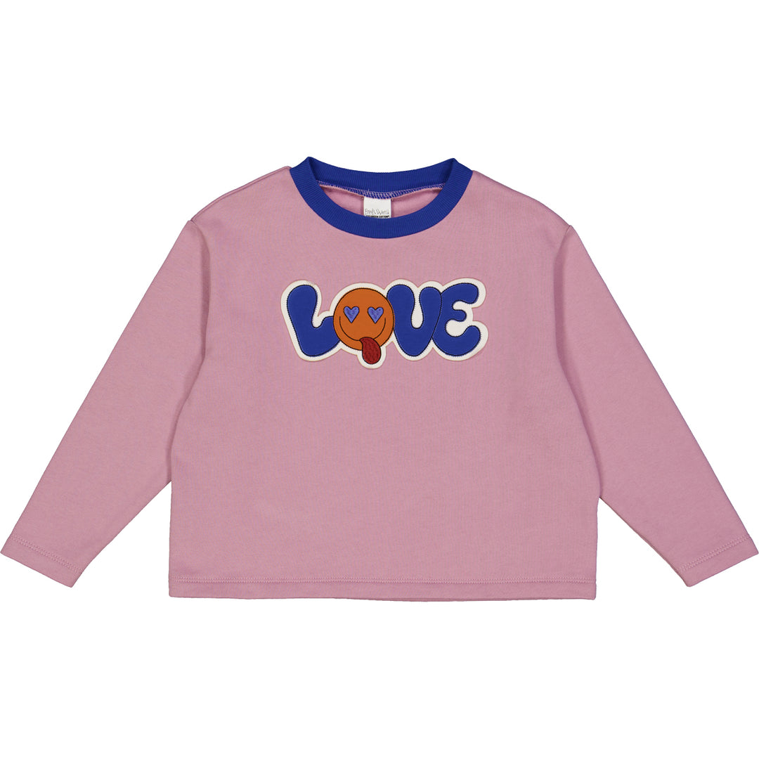 HEART sweatshirt with love