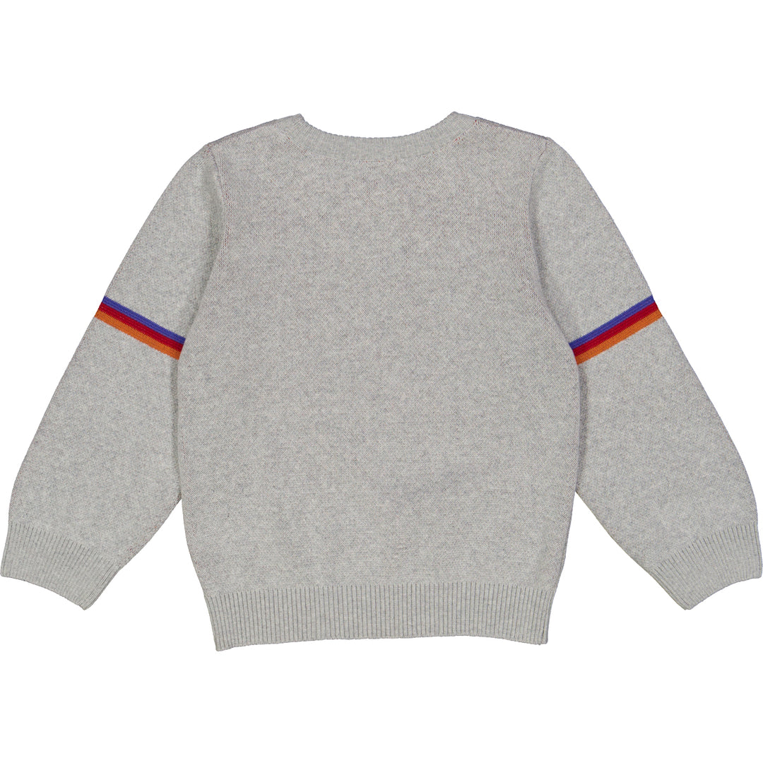 KNIT jacquard sweater