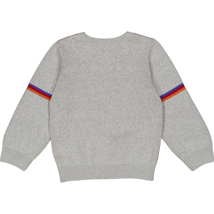 KNIT jacquard sweater