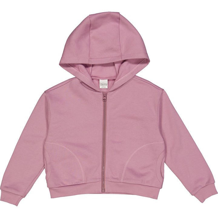 SWEAT hooded zip cardigan