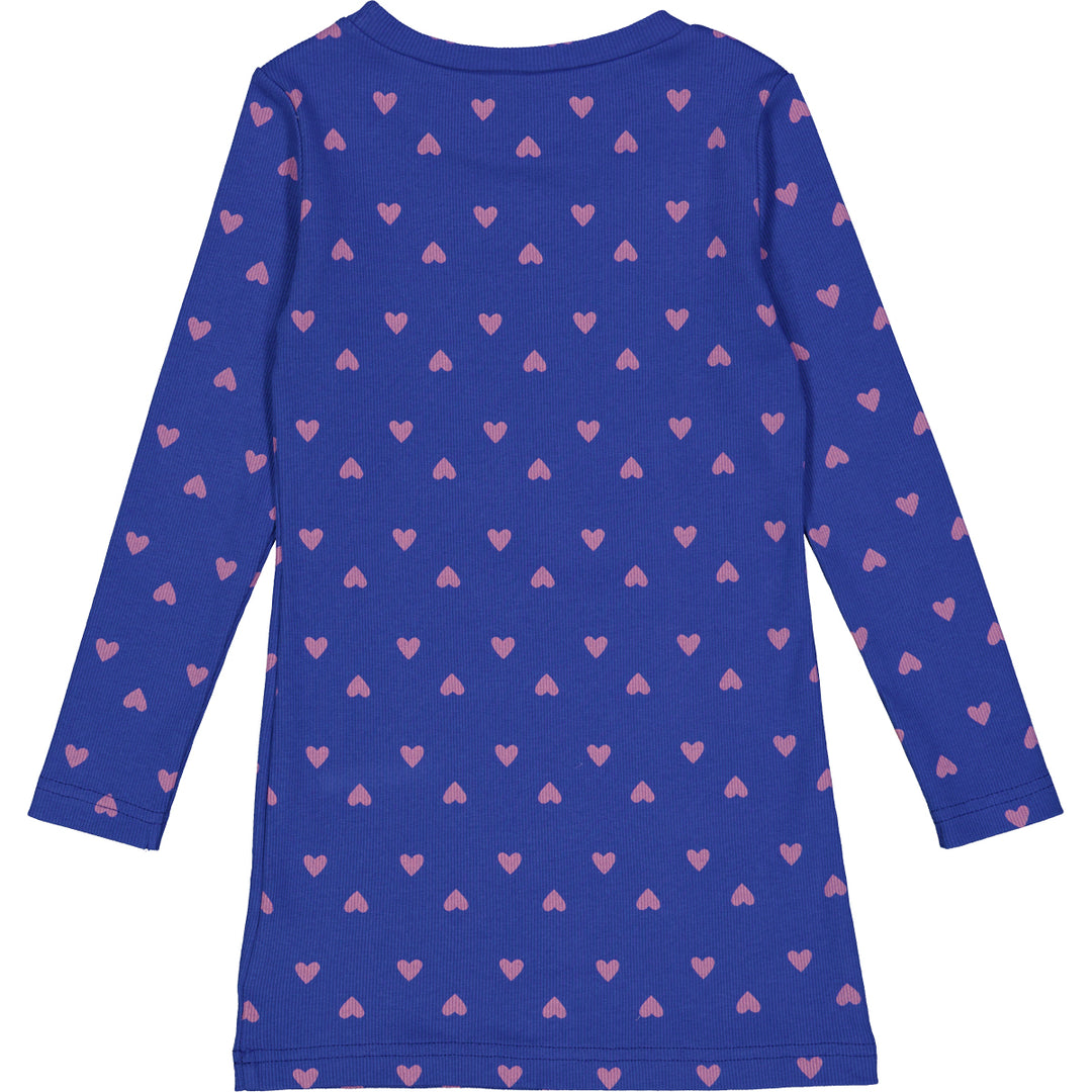 HEART longsleeve dress