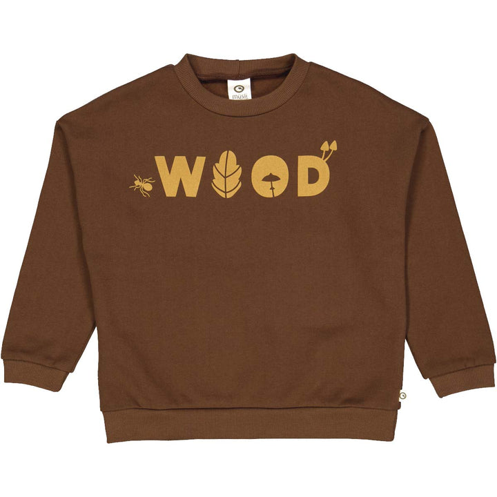 FOREST sweatshirt with text