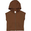 SWEAT hoodie vest