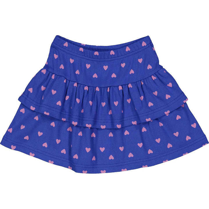 HEART ruffle skirt