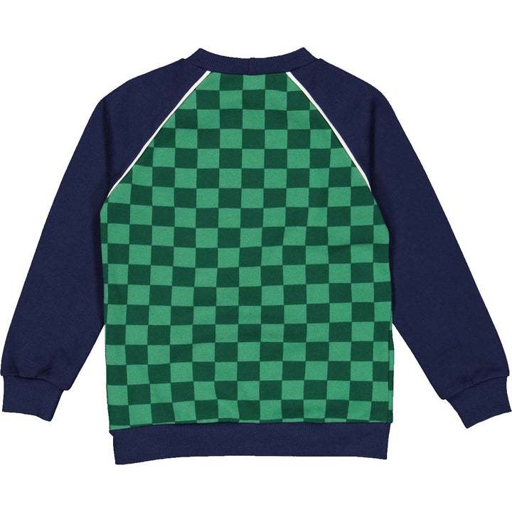 BMX checkered sweatshirt