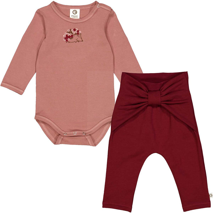 FLORA body and pants 2 piece set