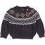 KNIT jacquard sweater