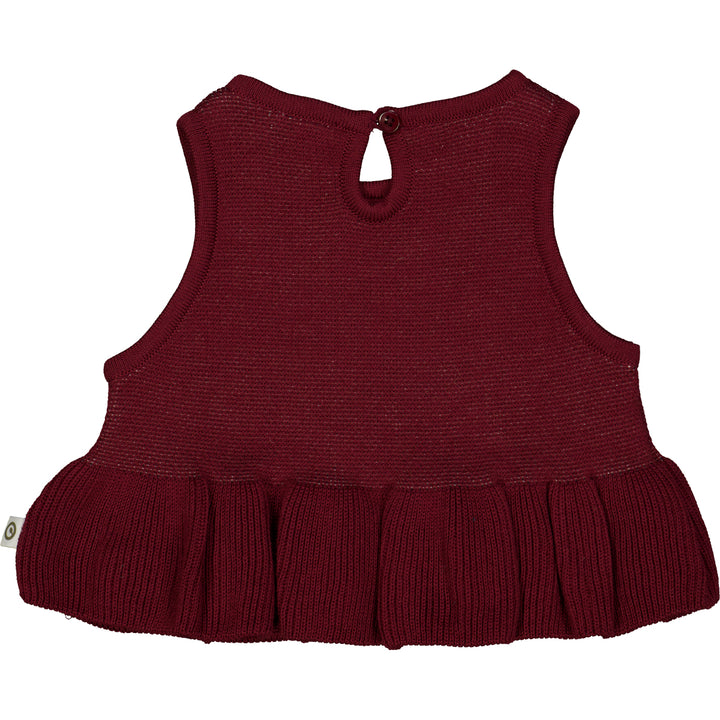 KNIT jacquard vest