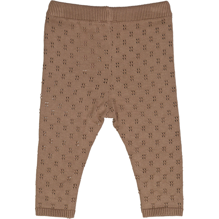 KNIT pants with hole pattern