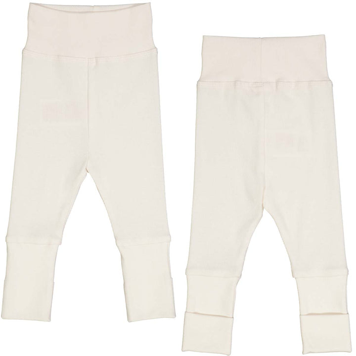 RIB pants with foldable feet