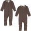 WOOLLY RIB bodysuit with feet