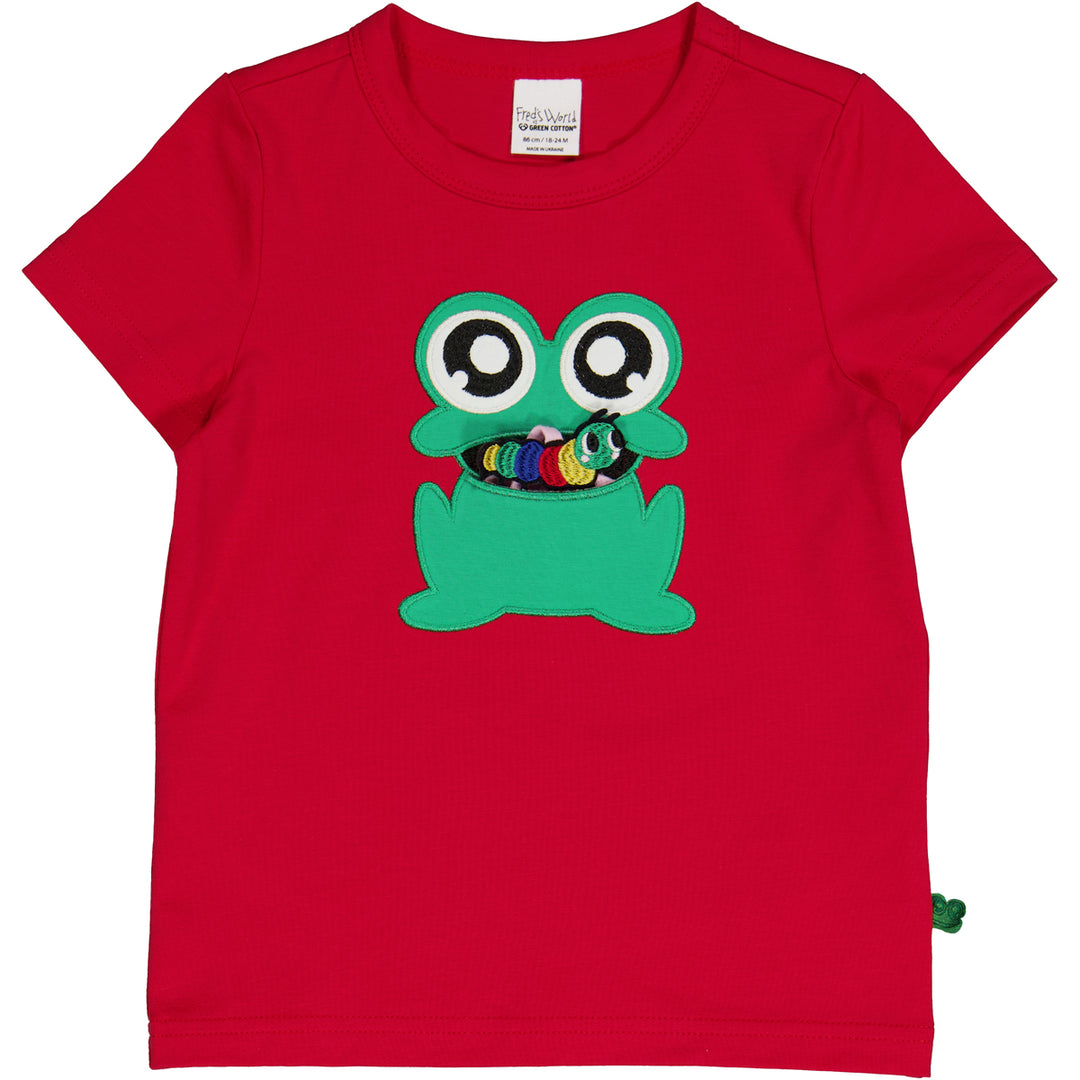 HELLO T-shirt with Fred the frog
